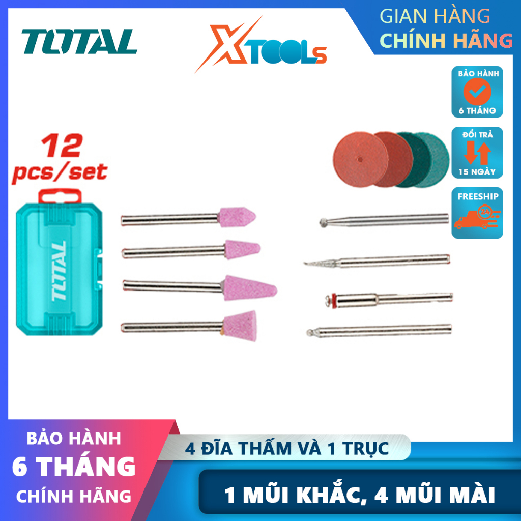 Bộ 12 linh kiện máy mài khuôn TAKMG2012