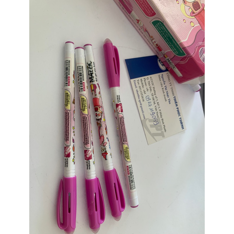 Bút mực tím Gel E01