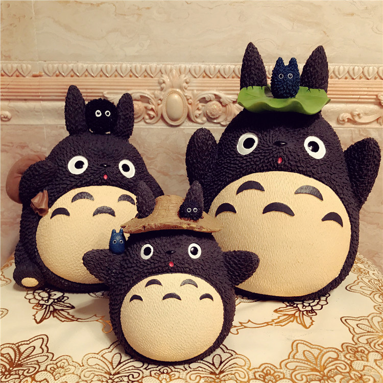 Ống heo đựng tiền tiết kiệm hình Totoro dễ thương size vừa