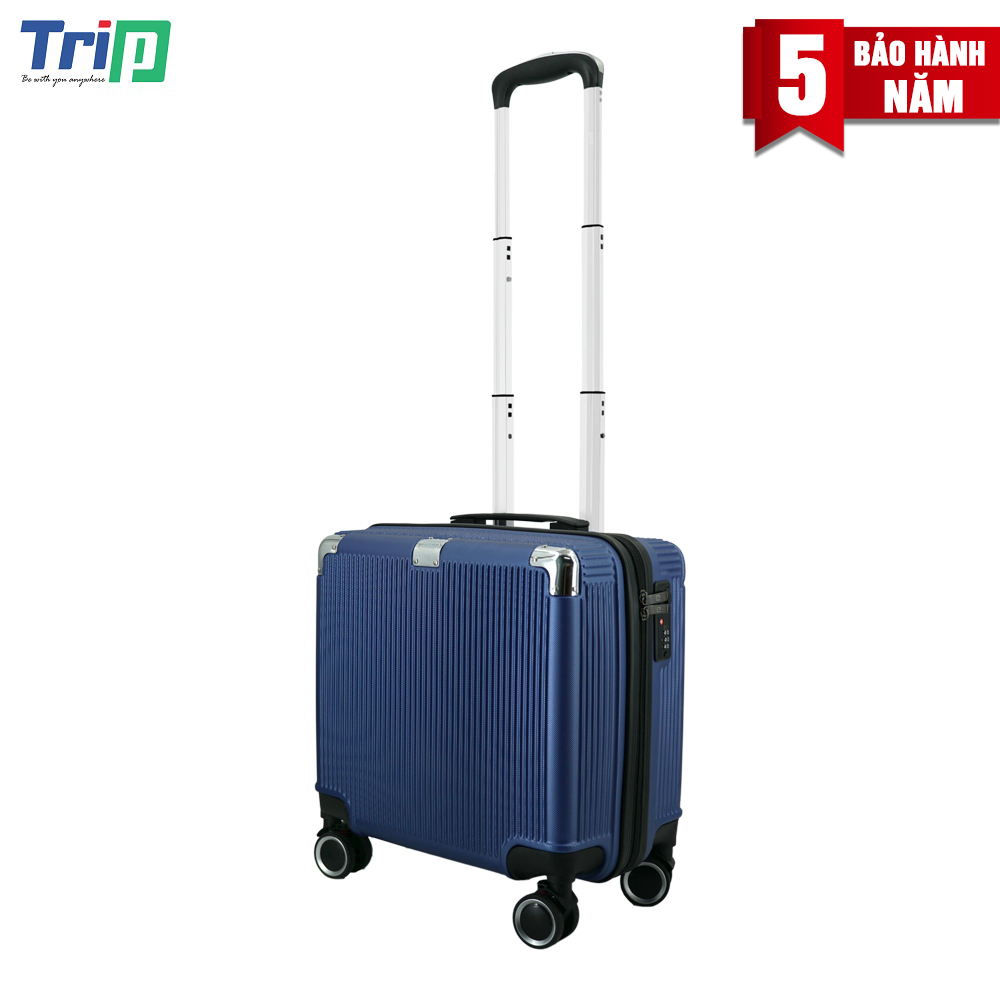 Vali nhựa TRIP Lux88 size 16inch xách tay lên cabin máy bay bảo hành 5 năm chính hãng
