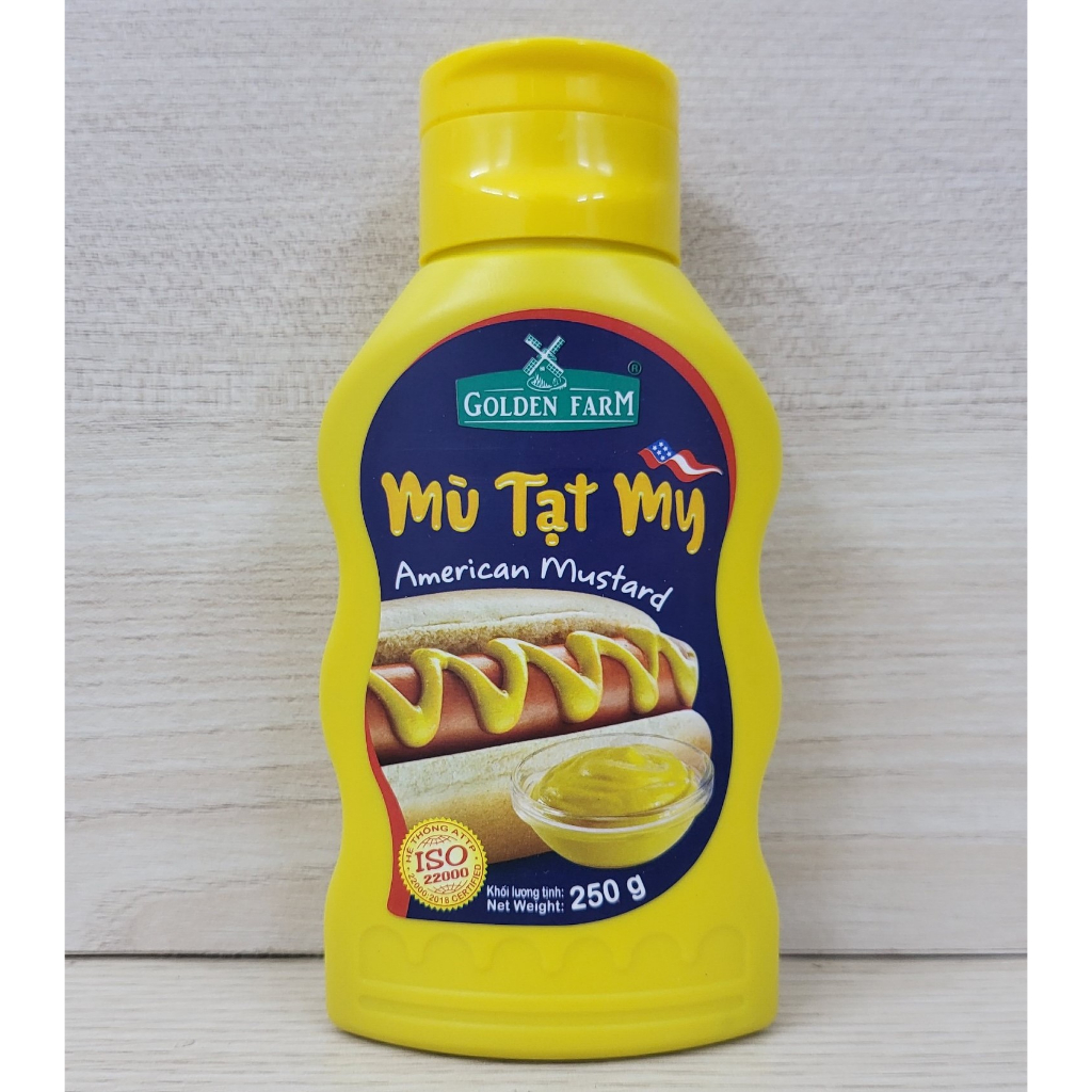 G/F (chai 250g) MÙ TẠT VÀNG GOLDEN FARM Yellow Mustard