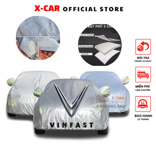 Bạt phủ xe ô tô vinfast fadil,lux a2.0,lux sa2.0 ,bạt 3 lớp chống xước có kháo kéo cánh cửa