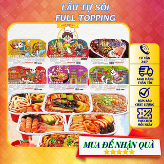 Lẩu / Cơm tự sôi Trùng Khánh đủ vị - full topping