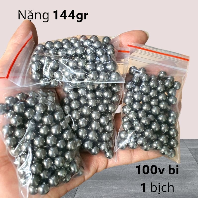 100v bi 7mm 1 bịch chuẩn 100% bao sét gỉ