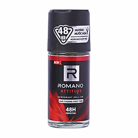 Lăn Khử Mùi ROMANO Hương Nước Hoa 50ml