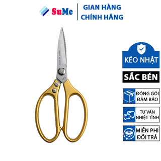 Kéo cắt gà Kéo Nhật làm bếp đa năng cắt thịt thức đồ ăn vải cắt giấy SK5 siêu sắc