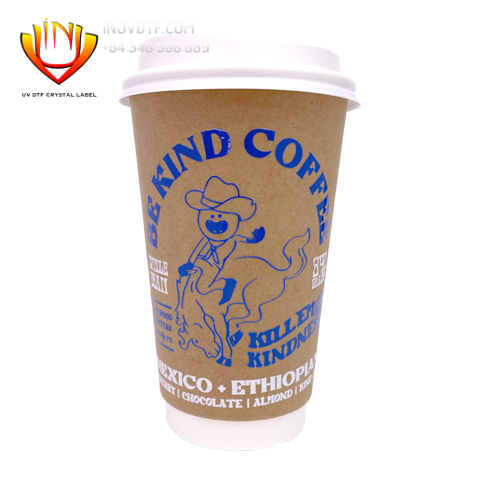 Tem nhãn chuyển nhiệt UV DTF  - Mẫu thử miễn phí