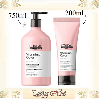 Dầu Xả Cho Tóc Nhuộm Loreal Serie Expert A-ox Vitamino Color - Hồng Nhạt