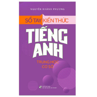 Sách - Sổ tay kiến thức Tiếng Anh trung học cơ sở - B63