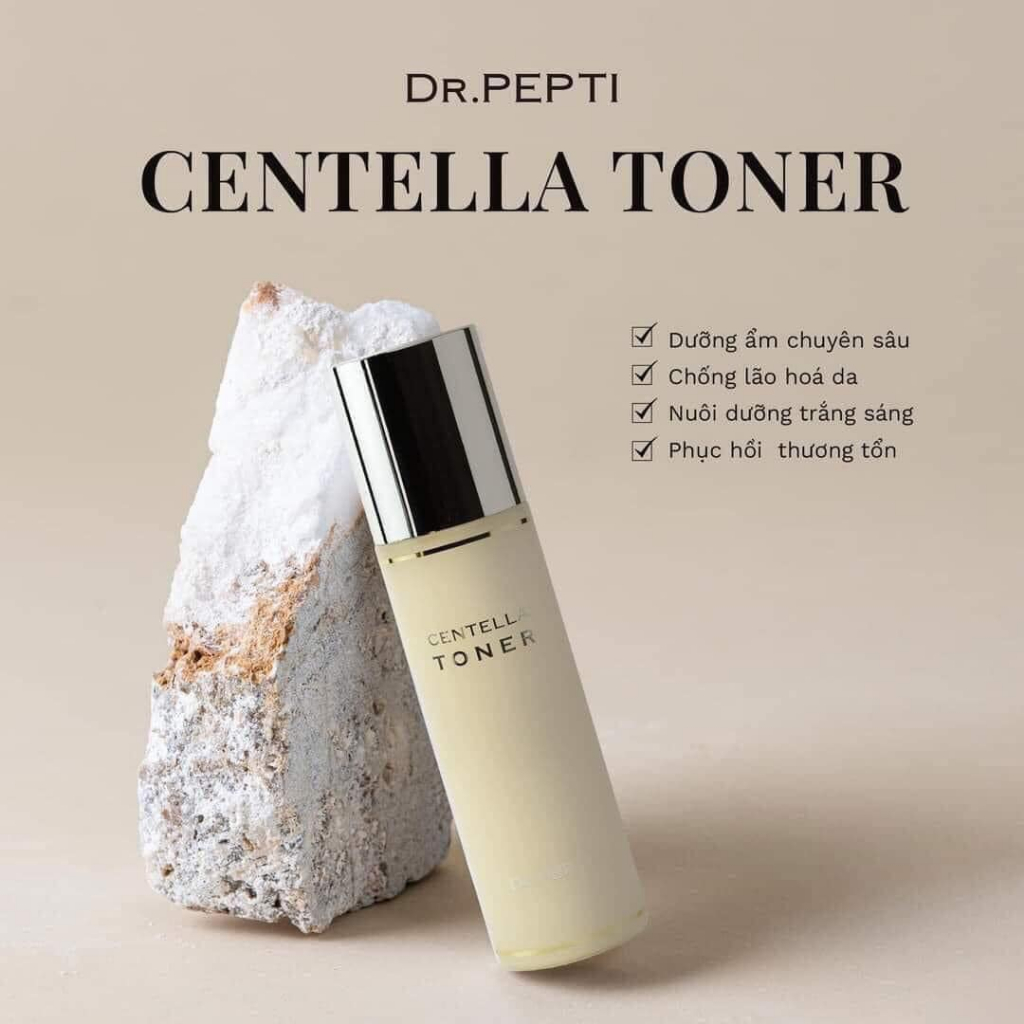 Nước Hoa Hồng Dr.Pepti Centella Toner EX