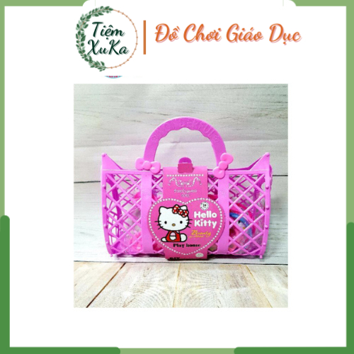 Đồ Chơi Búp Bê Trang Điểm Elsa, Giỏ Xách Cho Bé Gái