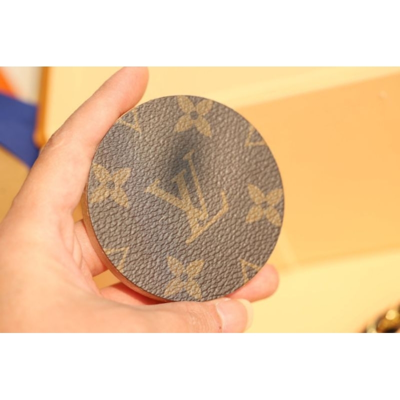 Túi xách nữ cao cấp Eo vì bản chuẩn Vip da thật sz19cm hoa nâu kèm gương nhỏ xinh dã man 2 box xịn sò