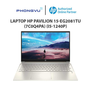 [Nhập ELHP12 giảm 12% tối đa 3TR] Máy tính xách tay/ Laptop HP Pavilion 15-eg2081TU (7C0Q4PA) ( i5-1240) (Vàng)