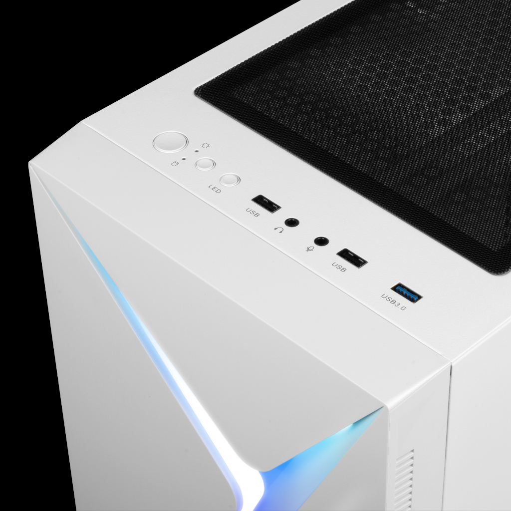 Vỏ Case GAMDIAS ARGUS E4 WHITE