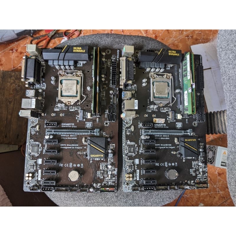 Combo main h110, ram 8gb, chip g4400