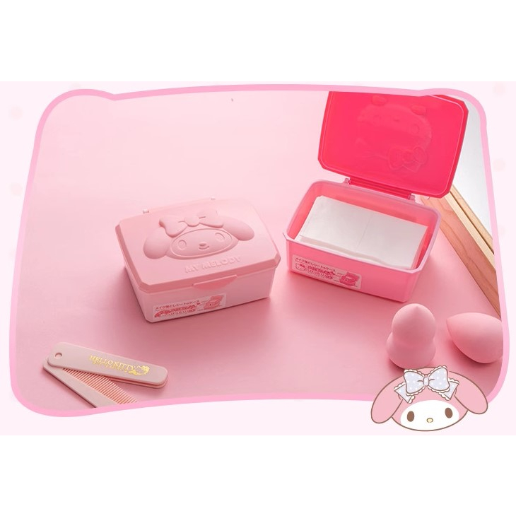 Hộp My Melody hãng Sanrio đựng card toploader sleeve