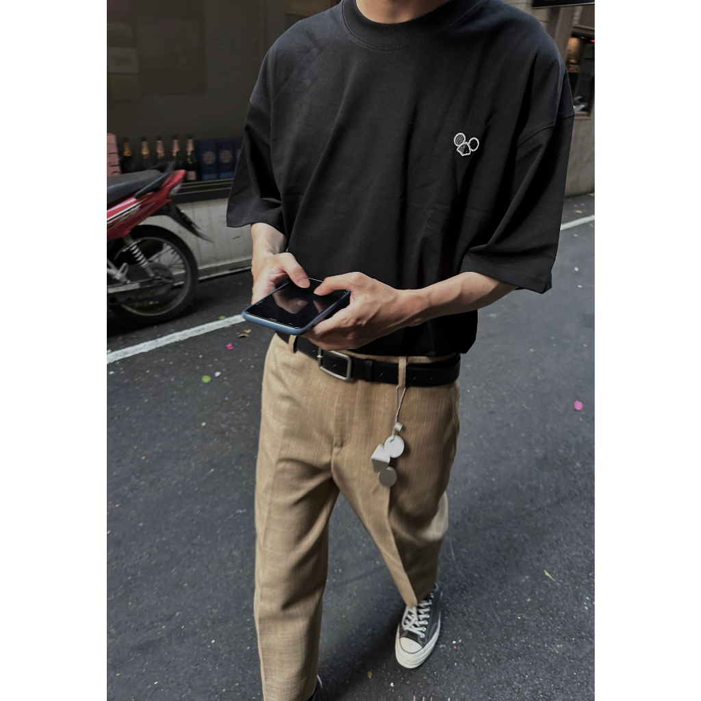 ÁO THUN Mini Logo đen V2 CHUOTTRANG