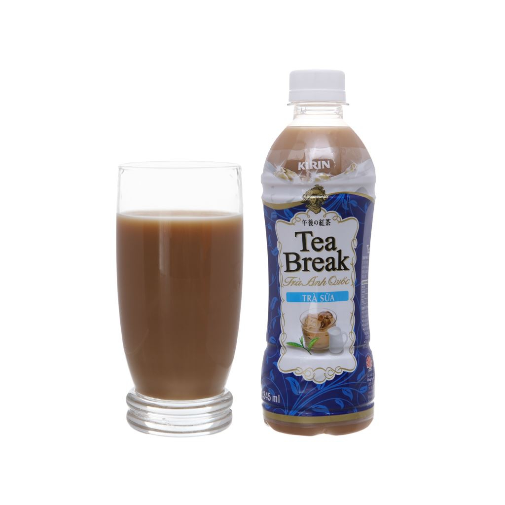 Thùng 24 chai trà sữa KIRIN TEA BREAK 345ml / Lốc 6 chai trà sữa KIRIN TEA BREAK 345ml