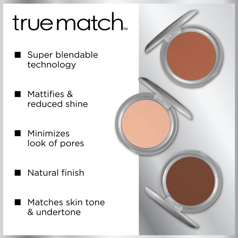 Phấn Phủ LO real True Match Super-Blendable Powder warm
