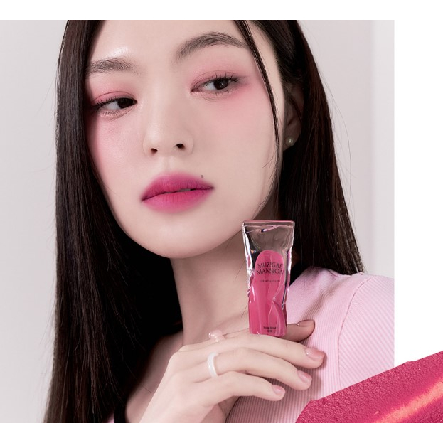 Son Muzigae Mansion Objet Liquid 018 Knockout Magenta Pink Màu Hồng Mận Hữu Cơ Thuần Chay