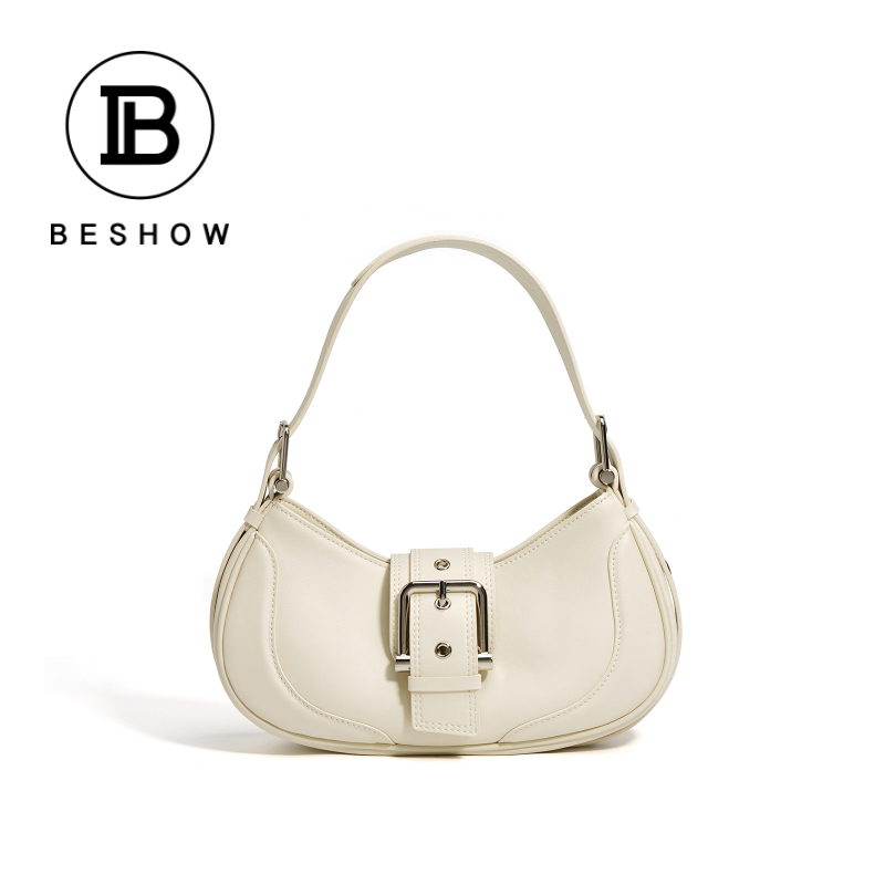 Túi xách nữ BHSHOW Túi xách nữ thương hiệu Túi da thật Túi xách nữ sang trọng Túi vai đơn Túi nách Túi da bò