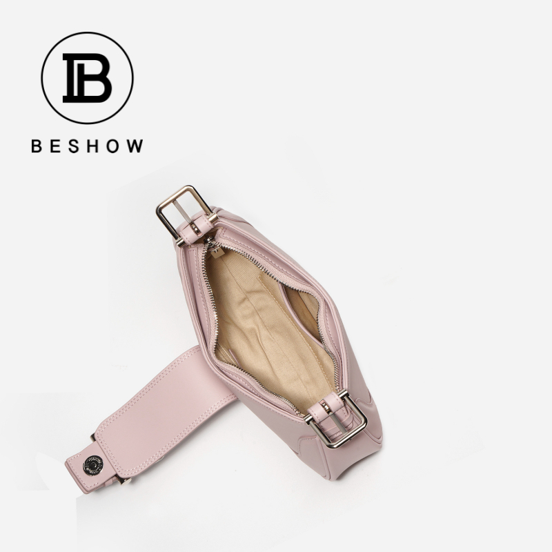 Túi xách nữ BHSHOW Túi xách nữ thương hiệu Túi da thật Túi xách nữ sang trọng Túi vai đơn Túi nách Túi da bò