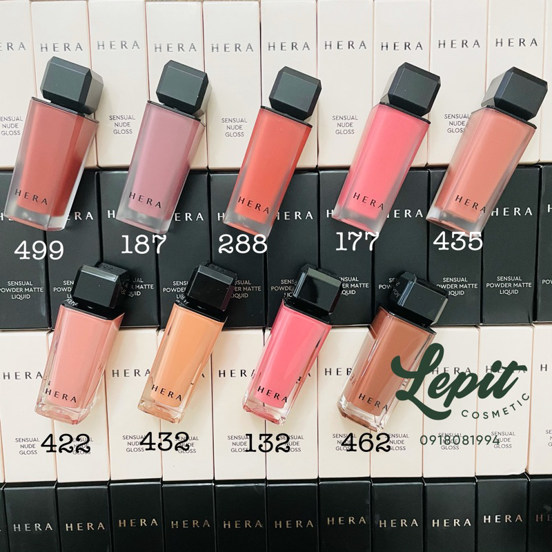 [Chính Hãng] Son Hera Sensual Powder Matte và Hera Sensual Spicy Nude Gloss