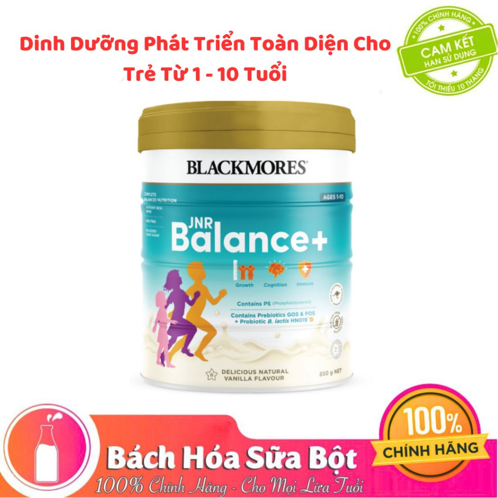 Sữa Bột Blackmores JNR Balance + (dành cho trẻ từ 1-10 tuổi) 400g/850g