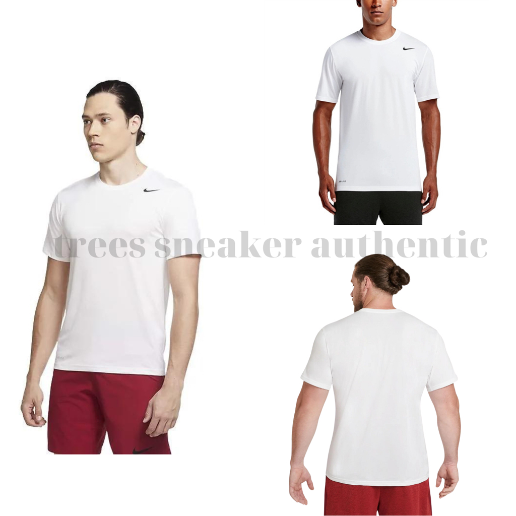 Áo thun tập luyện thể thao Nam Nike Dri-Fit T Shirt Black White 718834 010 718834 100