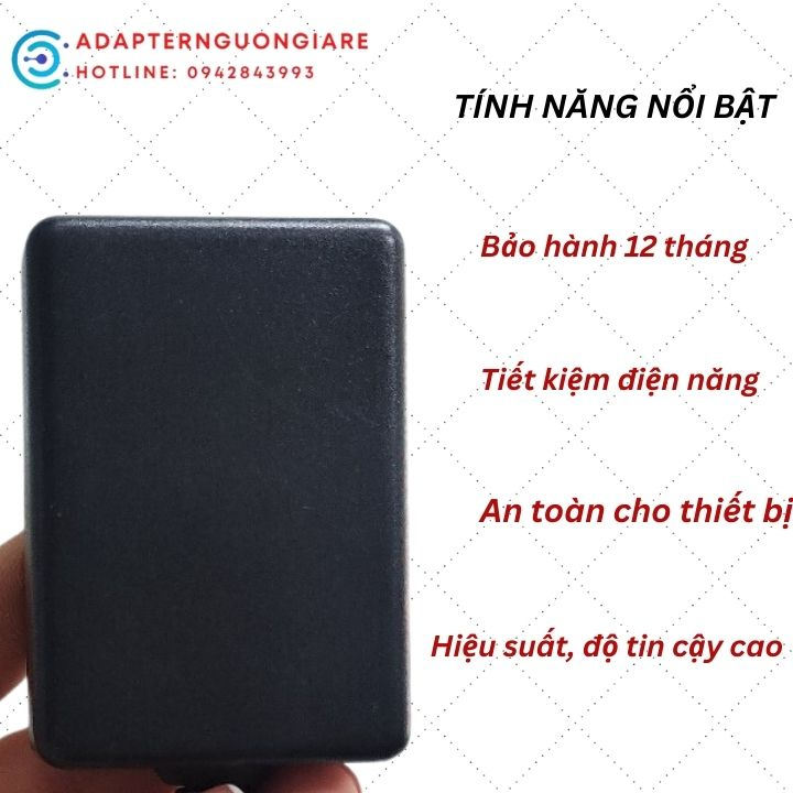 Adapter nguồn 10V 1000mA AC 1A AS110100BA100 chính hãng Kingwall AS110-100-BA100