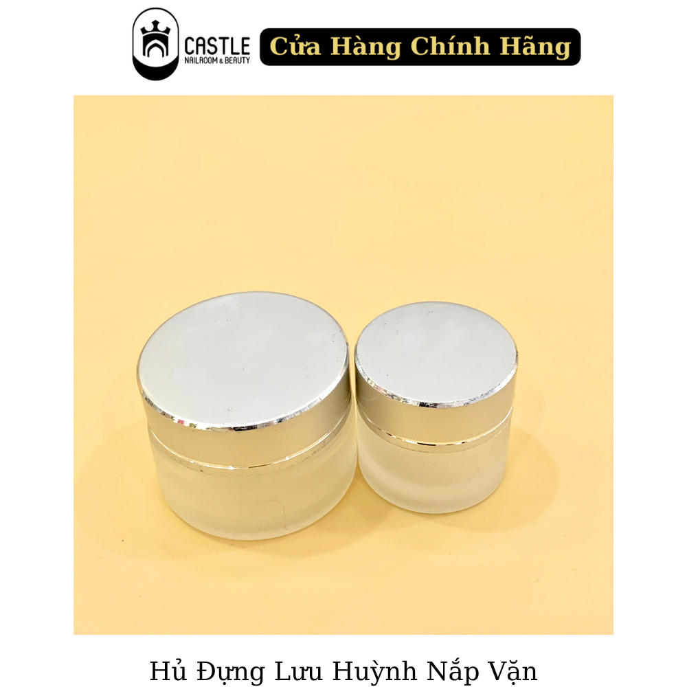 Hủ Thủy Tinh Đựng Lưu Huỳnh Nắp Vặn