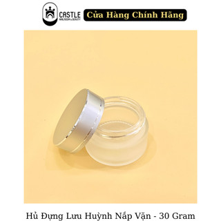 Hủ Thủy Tinh Đựng Lưu Huỳnh Nắp Vặn