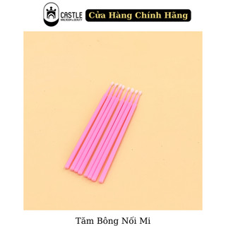 Tăm Bông Nối Mi, Phun Xăm ( 100 Cây )