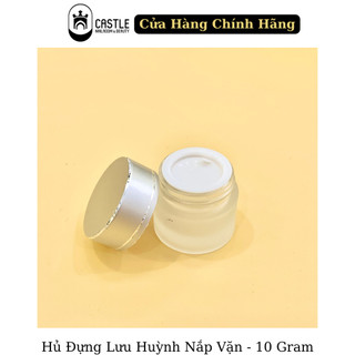Hủ Thủy Tinh Đựng Lưu Huỳnh Nắp Vặn