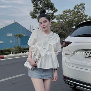 Áo baby doll nơ bigsize 55kg-90kg dễ thương lắm ạ