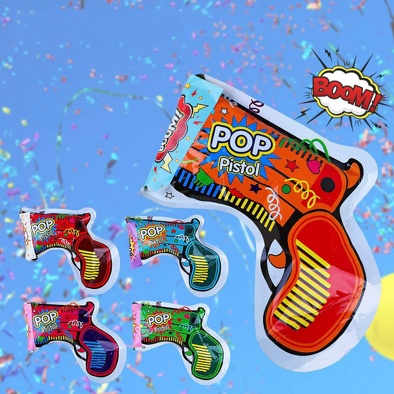 Combo 5 - 10 Pháo giấy sinh nhật tiệc cưới, party pháo giấy kim tuyến, súng bắn kim tuyến confetti cầm tay mini