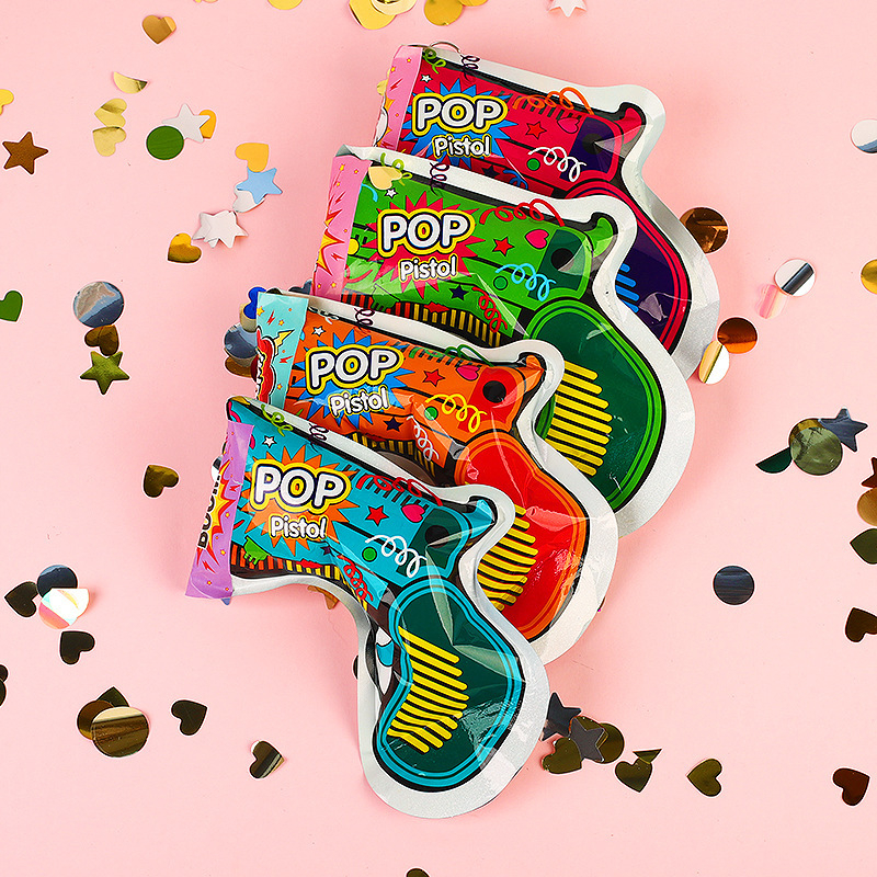 Combo 5 - 10 Pháo giấy sinh nhật tiệc cưới, party pháo giấy kim tuyến, súng bắn kim tuyến confetti cầm tay mini