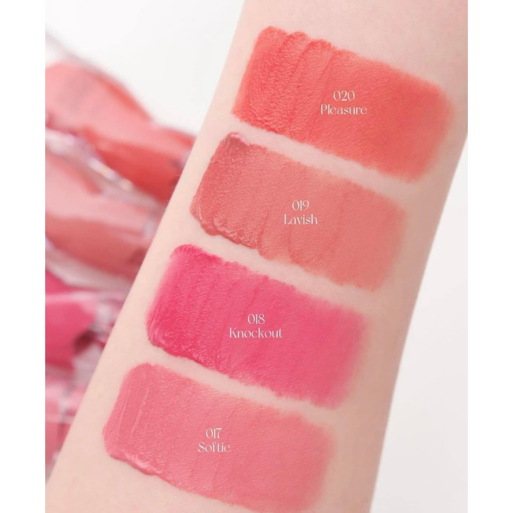 Son Muzigae Mansion Objet Liquid 018 Knockout Magenta Pink Màu Hồng Mận Hữu Cơ Thuần Chay