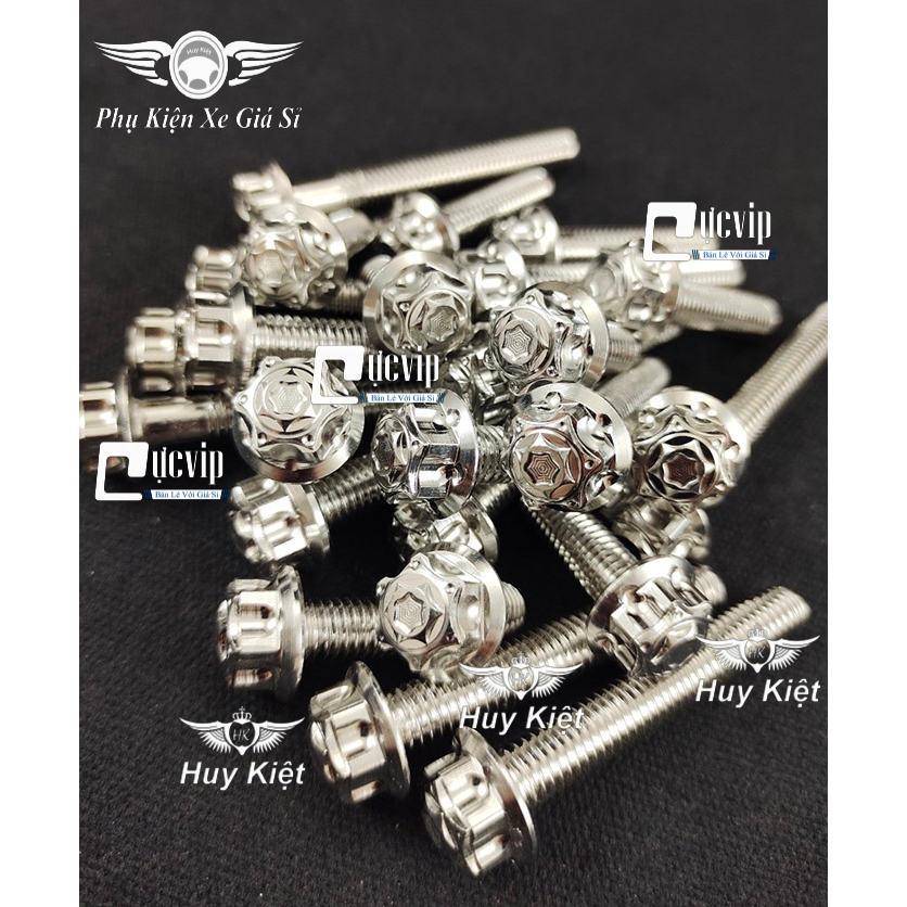 Ốc Salaya Kiểu M3 6Ly, 8Ly, 10Ly Inox 304 Đầy Đủ Chiều Dài Các Size (Giá 1 Con Ốc)