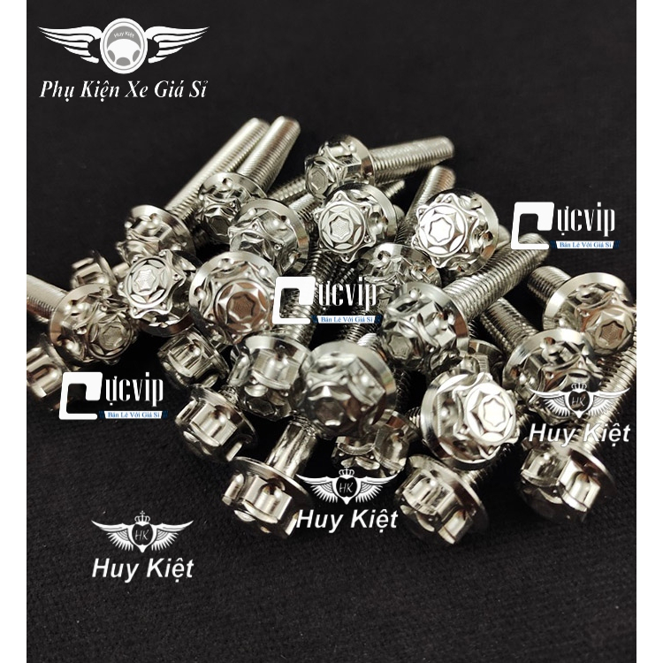 Ốc Salaya Kiểu M3 6Ly, 8Ly, 10Ly Inox 304 Đầy Đủ Chiều Dài Các Size (Giá 1 Con Ốc)