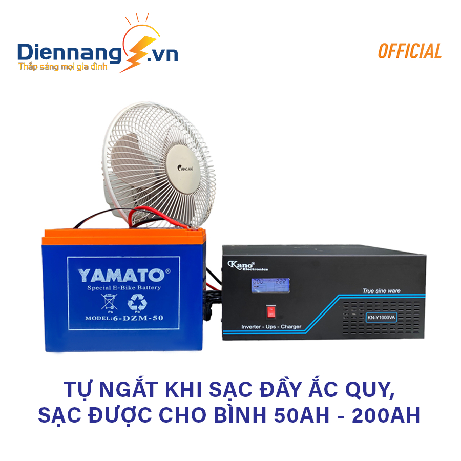 Máy Kích Điện Kano 1000VA-12V , Inverter, Máy Đổi Điện DC-AC Sin Chuẩn - ĐIỆN NĂNG