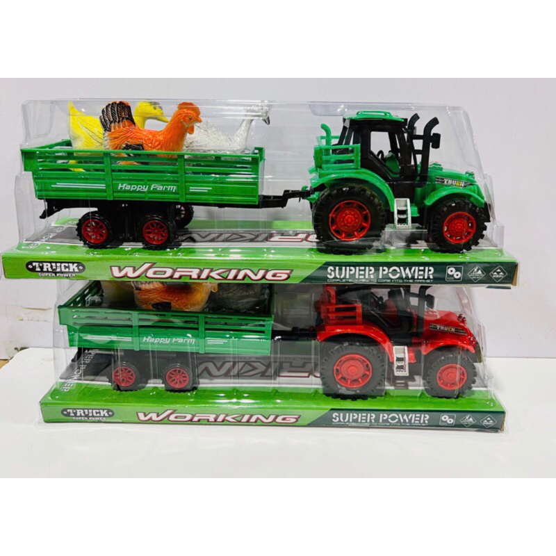 Xe nông trại chở con vật có hộp, loại đẹp