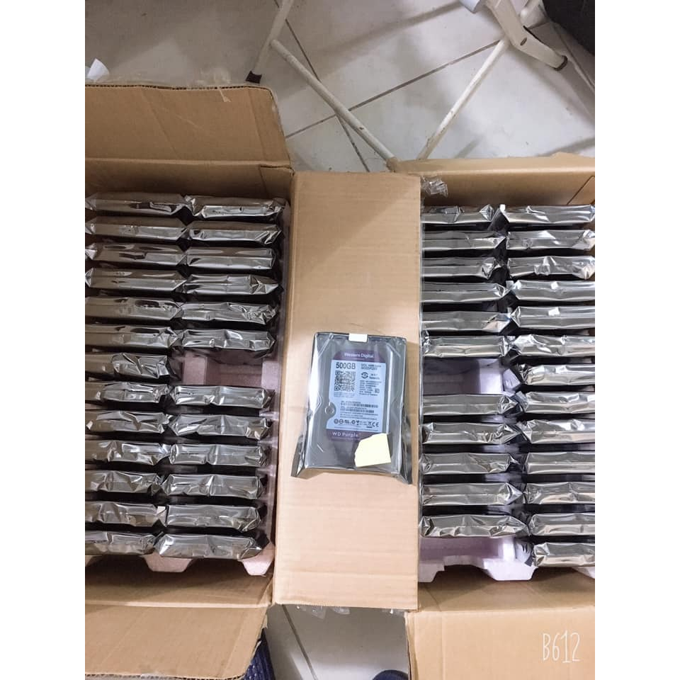 Ổ Cứng HDD 500GB WD Purple chuyên CAMERA  tháo máy
