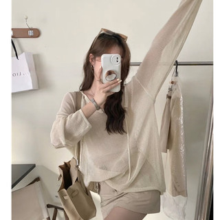 Áo lưới dài tay có mũ 60613 CHERRY COCO