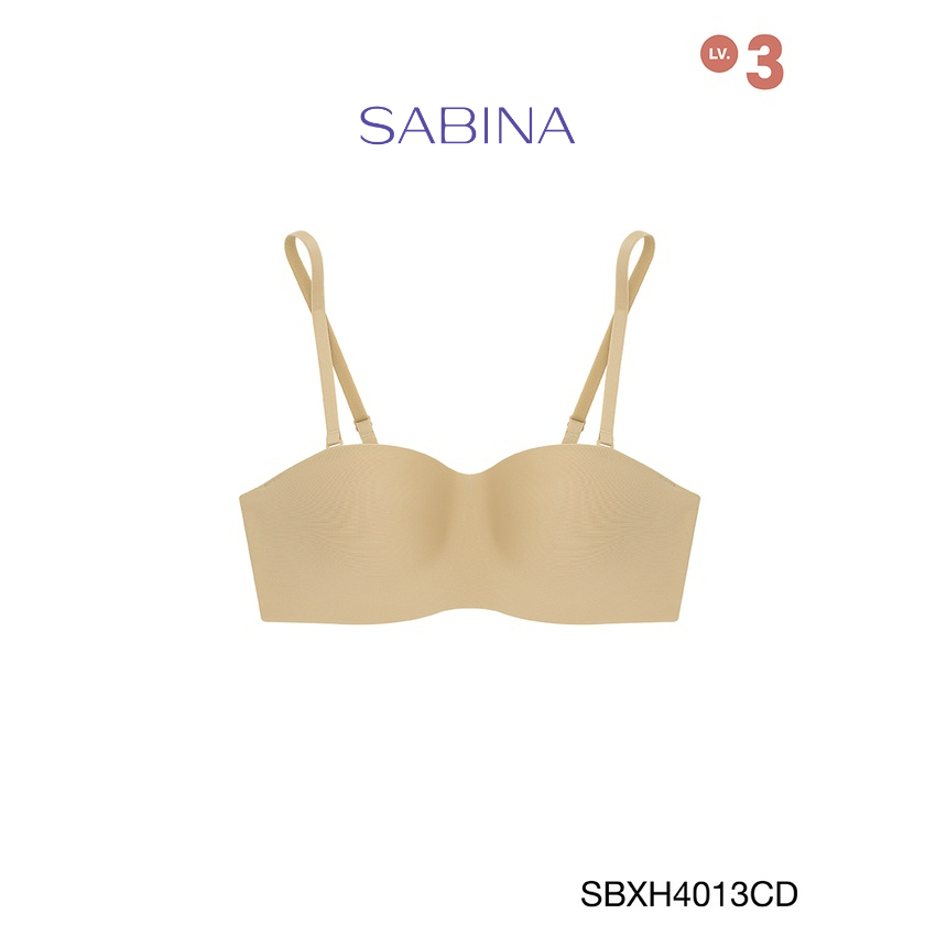 Áo Lót Cúp Ngang Mút Vừa Có Gọng Màu Trơn Doomm Soft Doomm Body Bra By Sabina SBXH4013 (CÓ MÃ MỚI NBH23004)