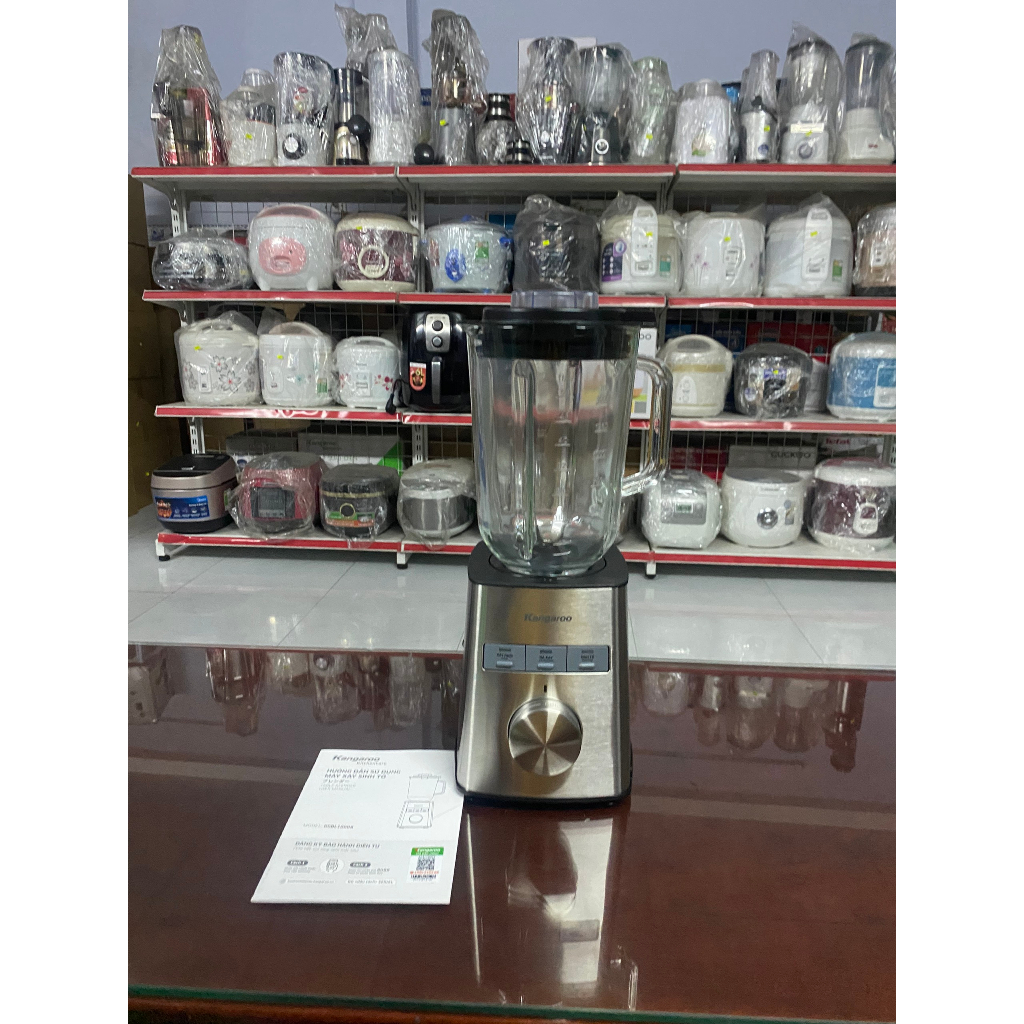 Máy xay sinh tố Kangaroo KGBL1000X cối thủy tinh - Hàng trưng bày