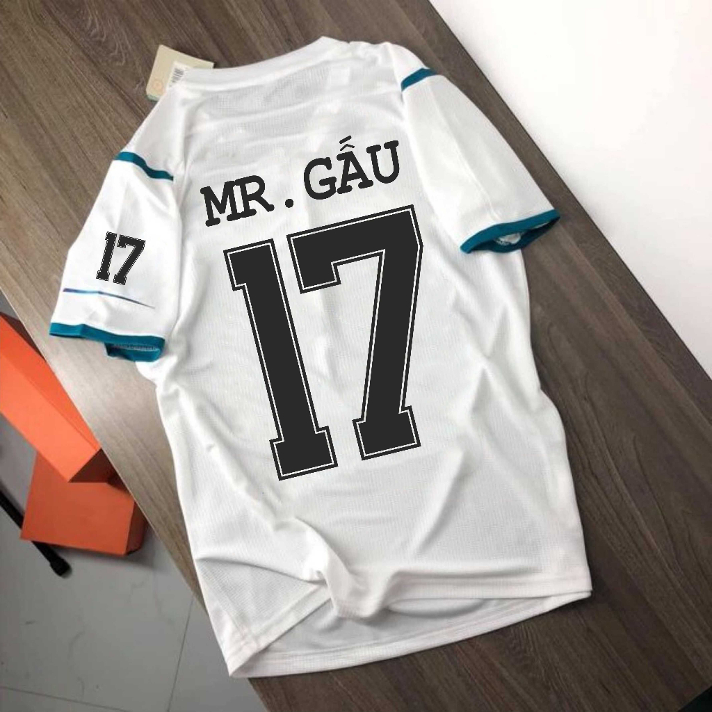 IN THEO YÊU CẦU - Không Kèm Áo - Decal Logo Sticker Patch Tên Và Số Bóng Đá Ủi Nhiệt Trực Tiếp Lên Áo Tại Nhà