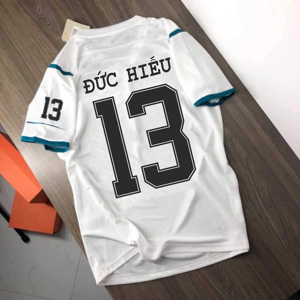 IN THEO YÊU CẦU - Không Kèm Áo - Decal Logo Sticker Patch Tên Và Số Bóng Đá Ủi Nhiệt Trực Tiếp Lên Áo Tại Nhà
