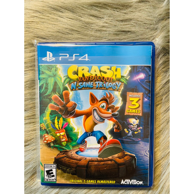 Đĩa Game PS4 : Crash Bandicoot Trilogy (2nd)