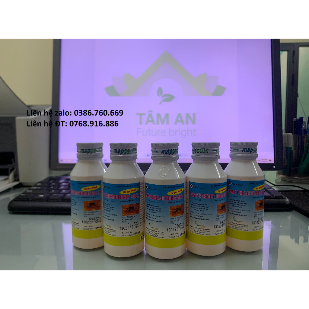 Thuốc diệt muỗi TAP - Map Permethrin 50EC - 100ml - Mappacific
